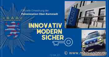 Ober-Ramstadt: Innovativ - Modern - Sicher / Offizielle Schlüsselübergabe der Polizeistation Ober-Ramstadt - Main-Spitze