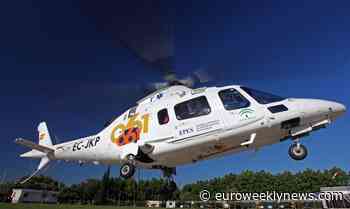 Saved: Helicopter rescue for Malaga gardener after tree trunk accident - Euro Weekly News