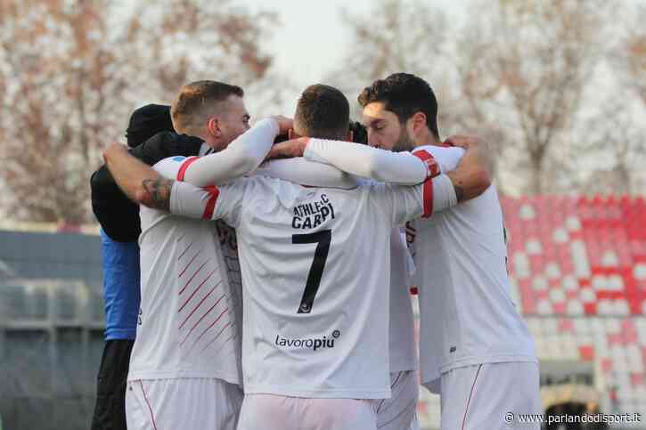 Carpi - Resto del Carlino - Allenamento punitivo alle 7 dopo la figuraccia di Milano - Parlando di Sport