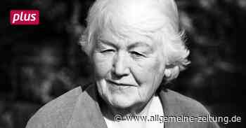 Mainzer trauern um Sozialdemokratin Marie-Luise Bonn - Allgemeine Zeitung