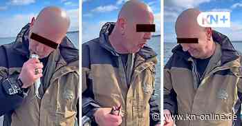 Mann beißt lebendem Fisch den Kopf ab – Strafanzeige in Stralsund