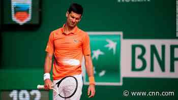 Novak Djokovic loses in first match since February