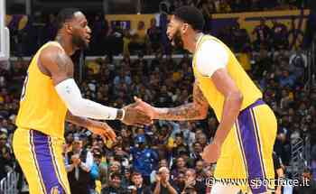 Basket NBA, Davis: "Io e Lebron James siamo ancora in grado di poter vincere un titolo insieme" - SPORTFACE.IT