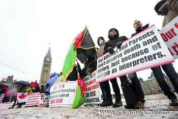 Treat our families as well as Ukrainian refugees: Afghan interpreters - Squamish Chief