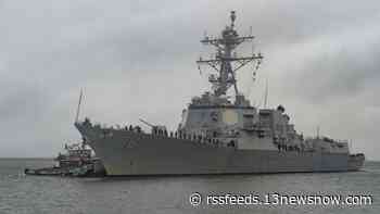 USS Forrest Sherman returning home to Naval Station Norfolk
