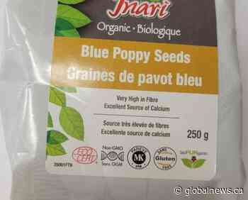 Inari brand Organic Blue Poppy Seeds being recalled over possible salmonella risk