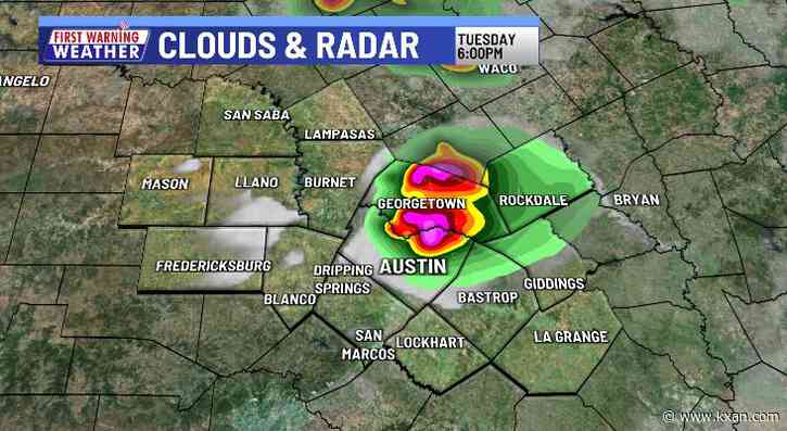 Confidence increasing in scattered severe storms developing during evening rush hour