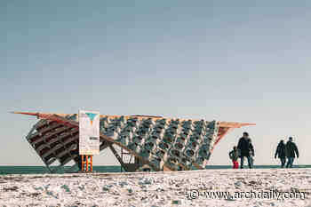 A Pavilion That Unites Upcycling Materials, Automated Manufacturing and Virtual Reality - ArchDaily