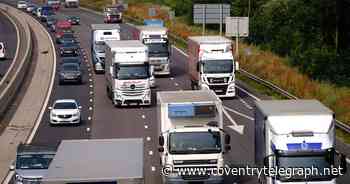 Live: M6 delays near Coventry after crash between car and lorry - Coventry Live