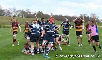 RUGBY UNION – Coventry edged out by Ampthill in Championship Cup first leg - Coventry Observer