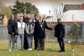 Lord Mayor of Coventry officially unveils Hereward College's new community orchard - Coventry Observer