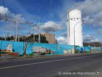Corbeil-Essonnes : Une fresque aux couleurs de la ville pour habiller la clôture du poste source d'Enedis - Le Républicain de l'Essonne