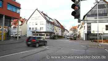 Behinderungen in Balingen - Bauarbeiten für zwei neue Kreisverkehre beginnen - Schwarzwälder Bote