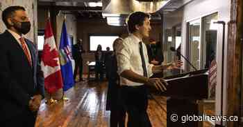 Trudeau criticizes Alberta’s response to opioid crisis during Edmonton visit