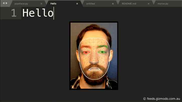 CheekyKeys Is a Face-Activated Keyboard That Lets You Type in Total Silence