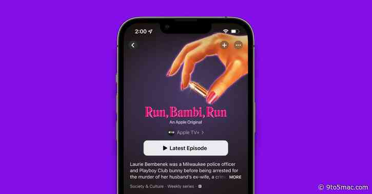 Apple joins the true-crime genre with TV+ ‘Run, Bambi, Run’ original podcast