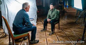 The wartime president: Ukrainian President Volodymyr Zelenskyy speaks with Scott Pelley in Kyiv - CBS News