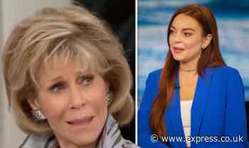 'I was so embarrassed' Jane Fonda humiliated co-star Lindsay Lohan for showing up late - Express