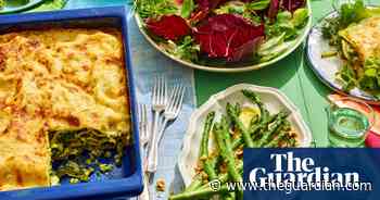 Rachel Roddy’s recipe for lasagne, herby spring salad and buttery asparagus - The Guardian