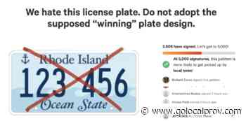 Petition Started in Opposition to Rhode Island's New License Plate - GoLocalProv
