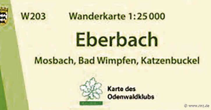 Eberbach/Mannheim:  Neue Wanderkarten sind da