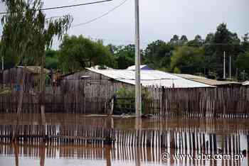 El Capiibary inunda numerosas viviendas en San Juan Nepomuceno - ABC Color