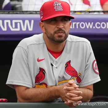 St. Louis Cardinals manager Oliver Marmol misses second consecutive game with flu - ESPN