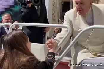 Debora e Papa Francesco, grande emozione a piazza San Pietro per una ragazza tranese - TraniViva
