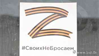 Ukraine-Krieg : Z-Symbol in der Perleberger Straße in Wittenberge aufgetaucht - svz – Schweriner Volkszeitung