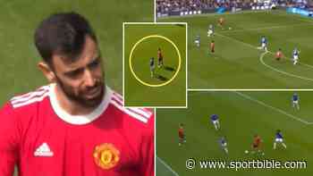 Fan Creates Brutal Video Of Bruno Fernandes' Disasterclass For Man United Against Everton - SPORTbible