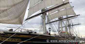 Pride of Baltimore II escorts the clipper Stad Amsterdam - wmar2news.com