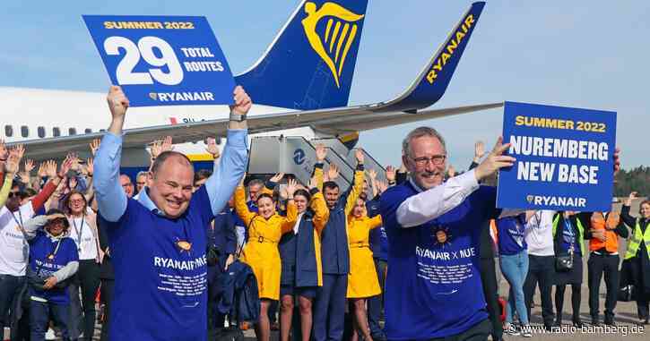 Ryanair eröffnet neue Basis in Nürnberg