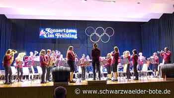 Olympischer Geist - Musikverein Unterjettingen stellt bei Konzert Sportereignis in Mittelpunkt - Schwarzwälder Bote