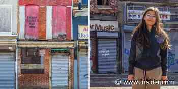 Photos: Abandoned buildings in Old Town Mall in Baltimore, Maryland - Insider