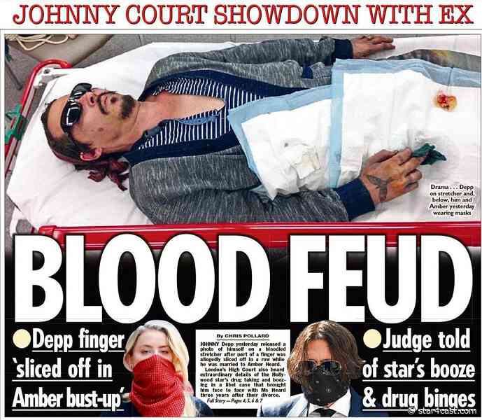 Johnny Depp & Amber Heard –  a macabre dance to the death