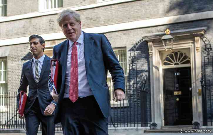 Partygate protesters outside Number 10 are blasting ‘Fight For Your Right’ and ‘I Fought The Law’