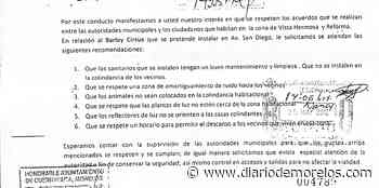 Desoyen autoridades de Cuernavaca vecinos que pedían reconsiderar el lugar de la feria de la flor - Diario de Morelos