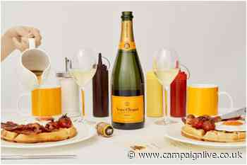 Veuve Clicquot toasts the sun at breakfast cafe pop-up