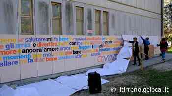 Al Fermi di Cecina la creatività dei giovani cecinesi esplode nel murale “Vitalmente” - Il Tirreno