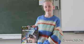 Flore (11) behaalt bronzen medaille op STEM-olympiade | Izegem | hln.be - Het Laatste Nieuws