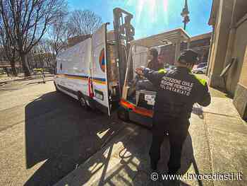Ucraina: prima consegna al Sermig dalla protezione civile di Canelli - LaVoceDiAsti.it
