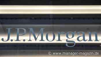 JPMorgan: Gewinn von der US-Großbank schrumpft im Auftaktquartal deutlich