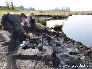 Archäologen legen 1200 Jahre alte Anlegestelle in Stade frei - Stade - Tageblatt-online