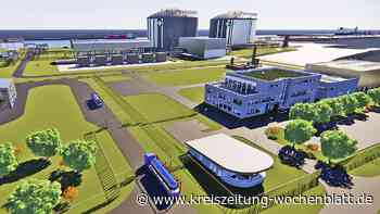 Beitrag zur Energiewende: Das LNG Terminal in Stade liegt im Zeitplan - Stade - Kreiszeitung Wochenblatt