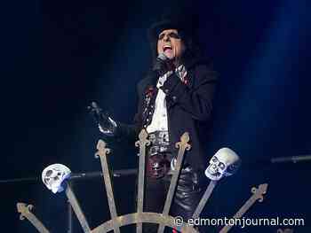 Edmonton weather: Another cold and snowy…oh look Alice Cooper was here