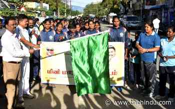 Mini marathon held - The Hindu