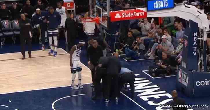 Huge NBA Game Interrupted by Animal Rights Protester's Bizarre On-Court Stunt