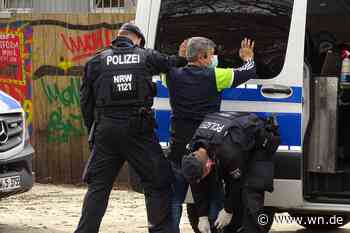 Großeinsatz der Polizei am Bremer Platz