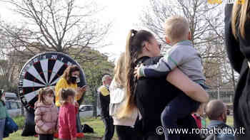 VIDEO | Al parco degli Eroi di Spinaceto una festa per i bambini fuggiti dall'Ucraina in guerra