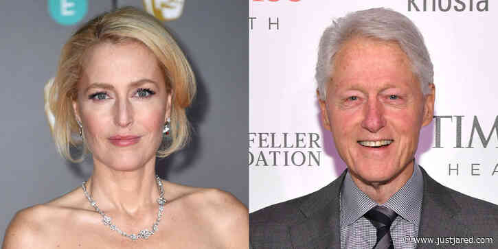 Gillian Anderson Recalls Thinking Bill Clinton Would Call Her After Their 'Intimate' Meeting
